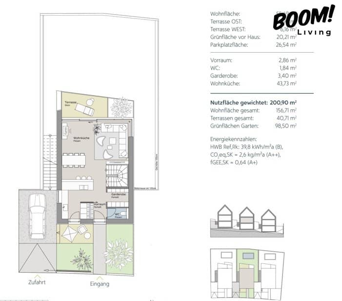 Sustainable Wood-Effect Villas with Panoramic View | Wolfsberg, 1140 Vienna