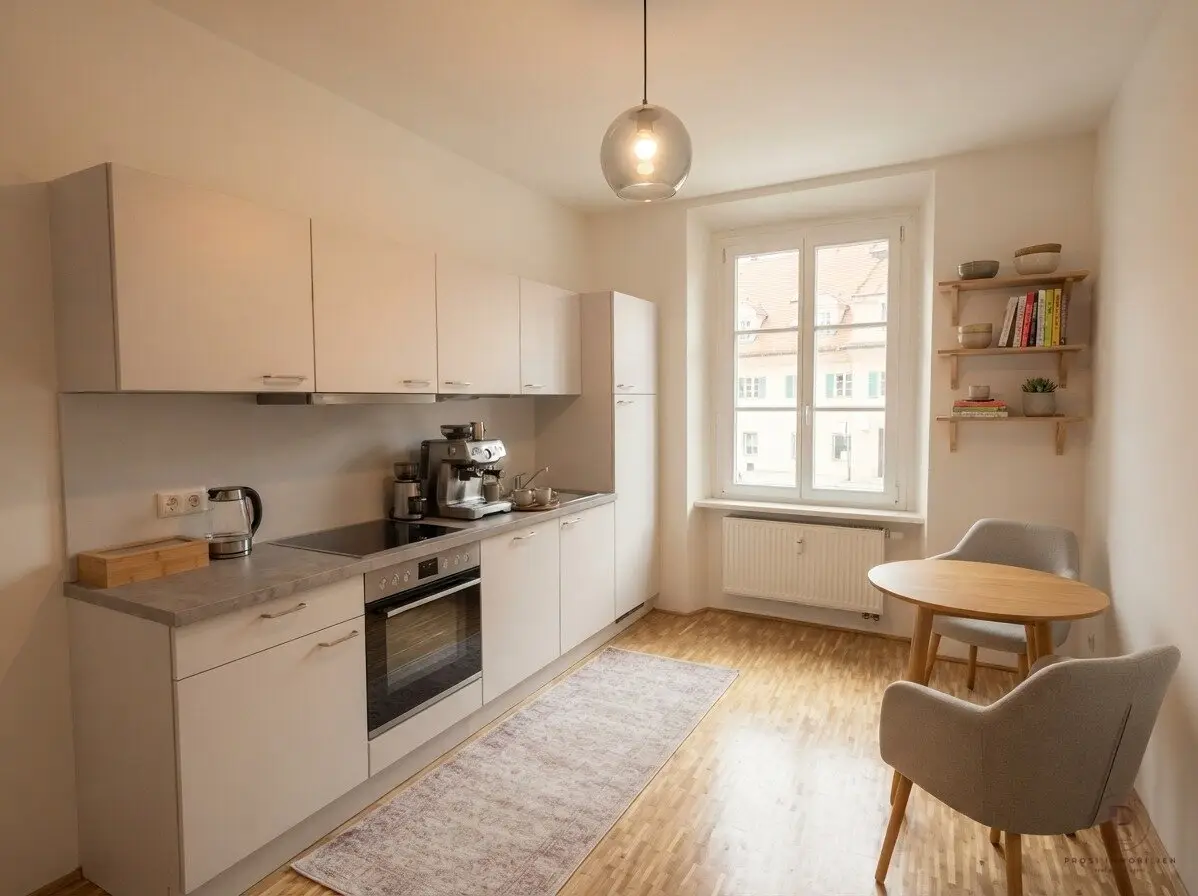 *2-Zimmerwohnung und Küche (möbliert) im 1.OG am Lendplatz*