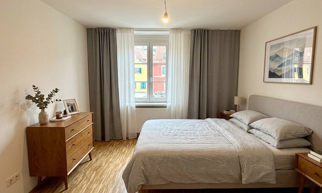 3-room apartment incl. kitchen furnished on 1st floor at Lendplatz