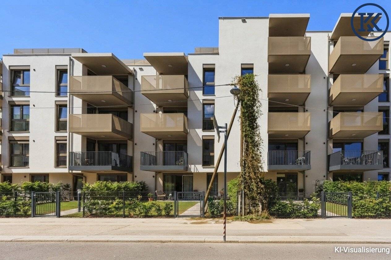 Alte Donau &amp; Donauzentrum ums Eck: Provisionsfreie 3-Zimmer-Wohnung mit Balkon