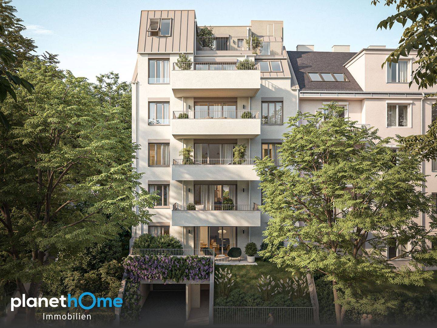 Gersthof ganze Etage Wohnung mit Terrasse