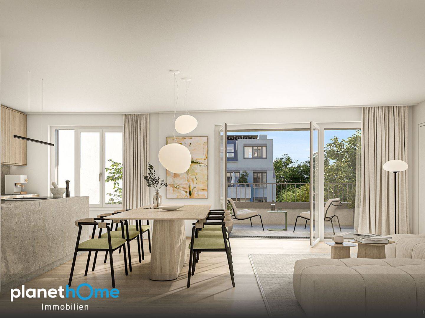 Gersthof full floor Wohnung with geothermal heating and lift