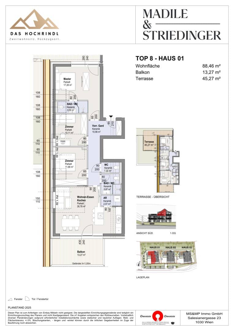 Das Hochrindl - Residential complex with panoramic view and second home permit