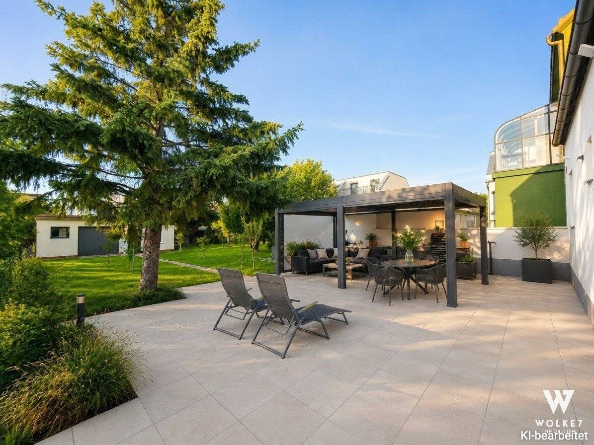 Saniertes Einfamilienhaus mit großer Terrasse und Garten in 1220 Wien | ca. 500 m² Grundstück | Garage | Werkstatt