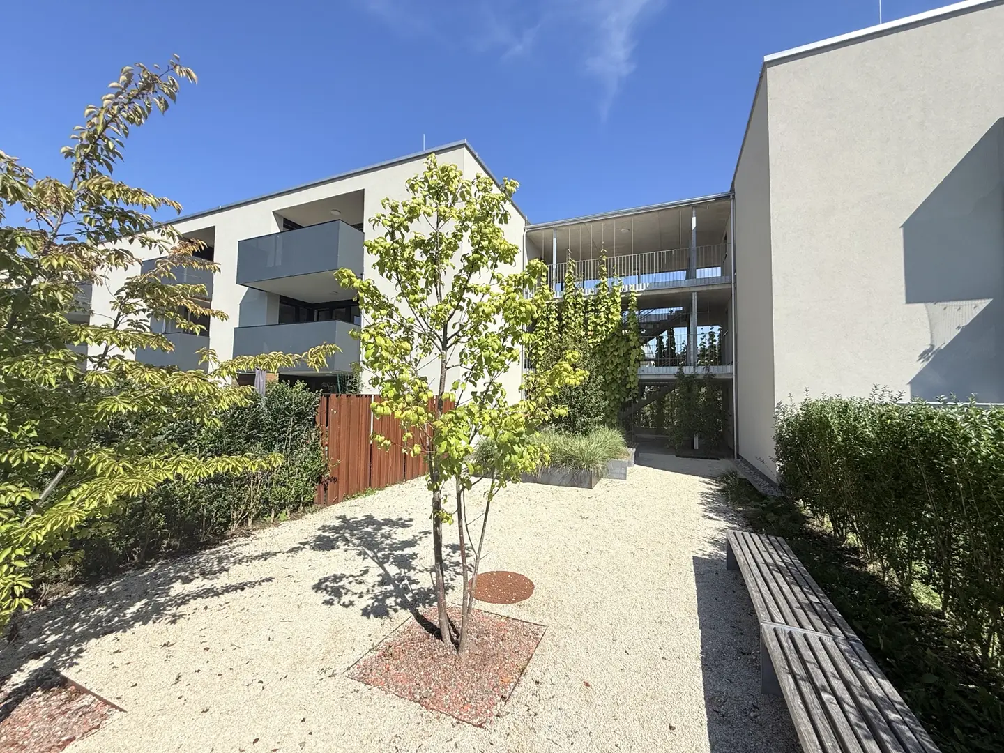 Ground floor apartment with balcony and underfloor heating