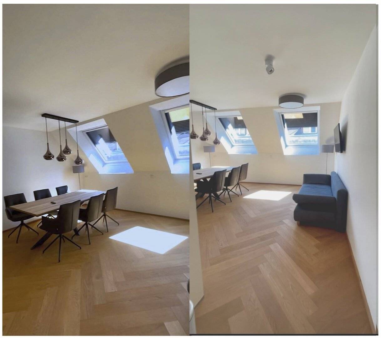 First occupancy top-floor maisonette apartment 1030 Wien