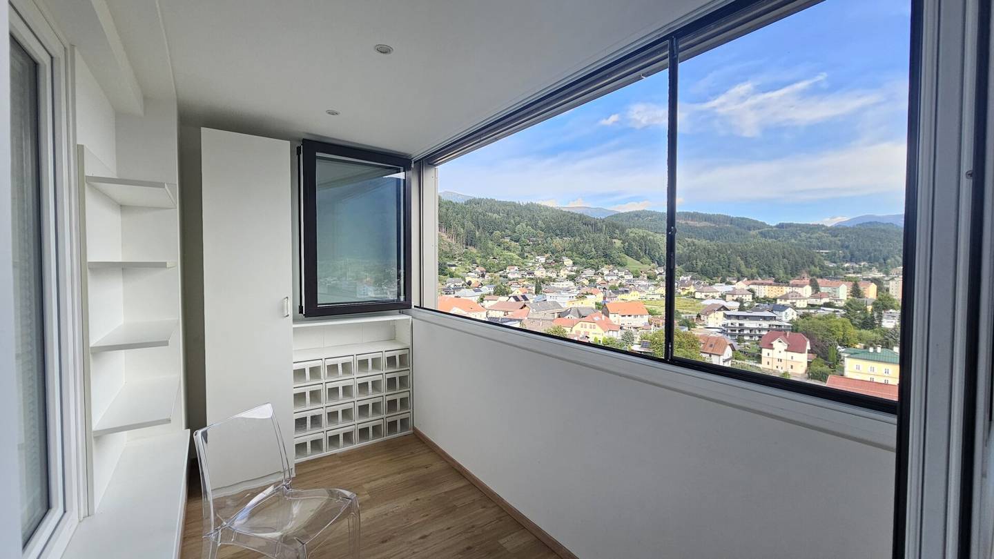 12. Stock mit traumhafter Aussicht. 3-Zimmer-Wohnung in Spittal/Drau.