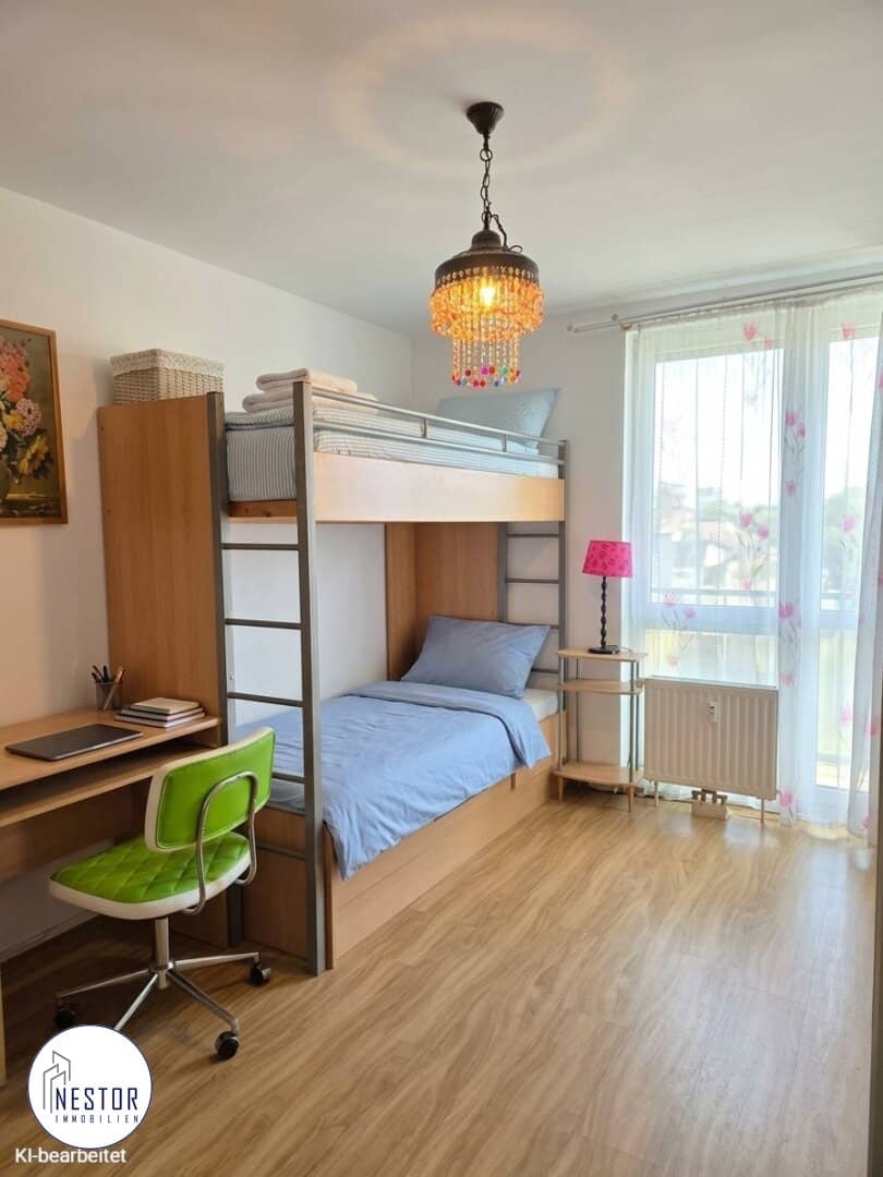 Bright 3-room apartment with loggia | Near Vetmeduni