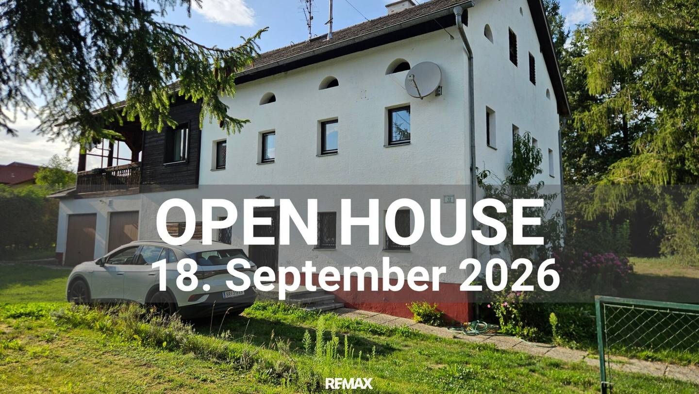 Historic residential house with large plot ready for immediate occupancy