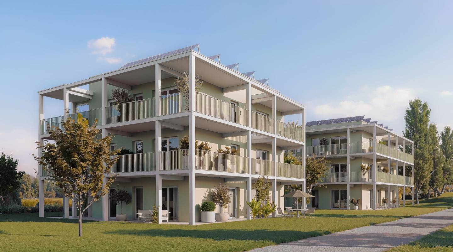 HOME ON THE MUR Living quality that makes every day special! Stylish 3-room apartment with generous balcony TOP D4