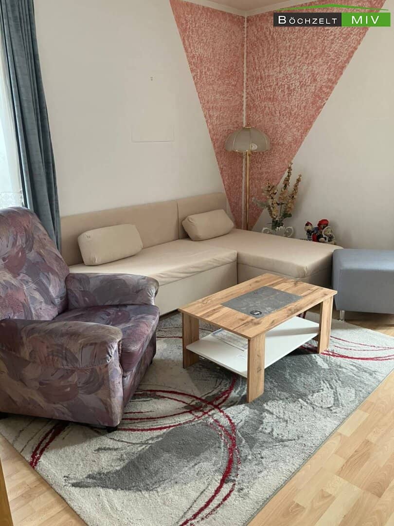 Cozy 4-room apartment with balcony - furnished and without transfer fee in Fohnsdorf