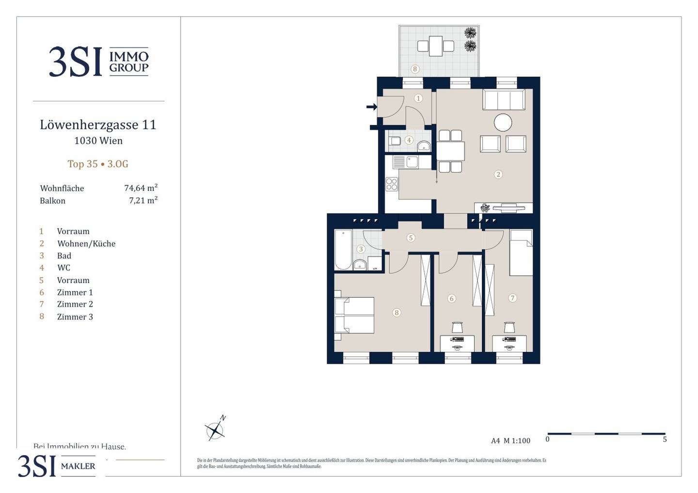 Old Building Love Newly Interpreted – 4-Room First Occupancy in the Heart of the 3rd District