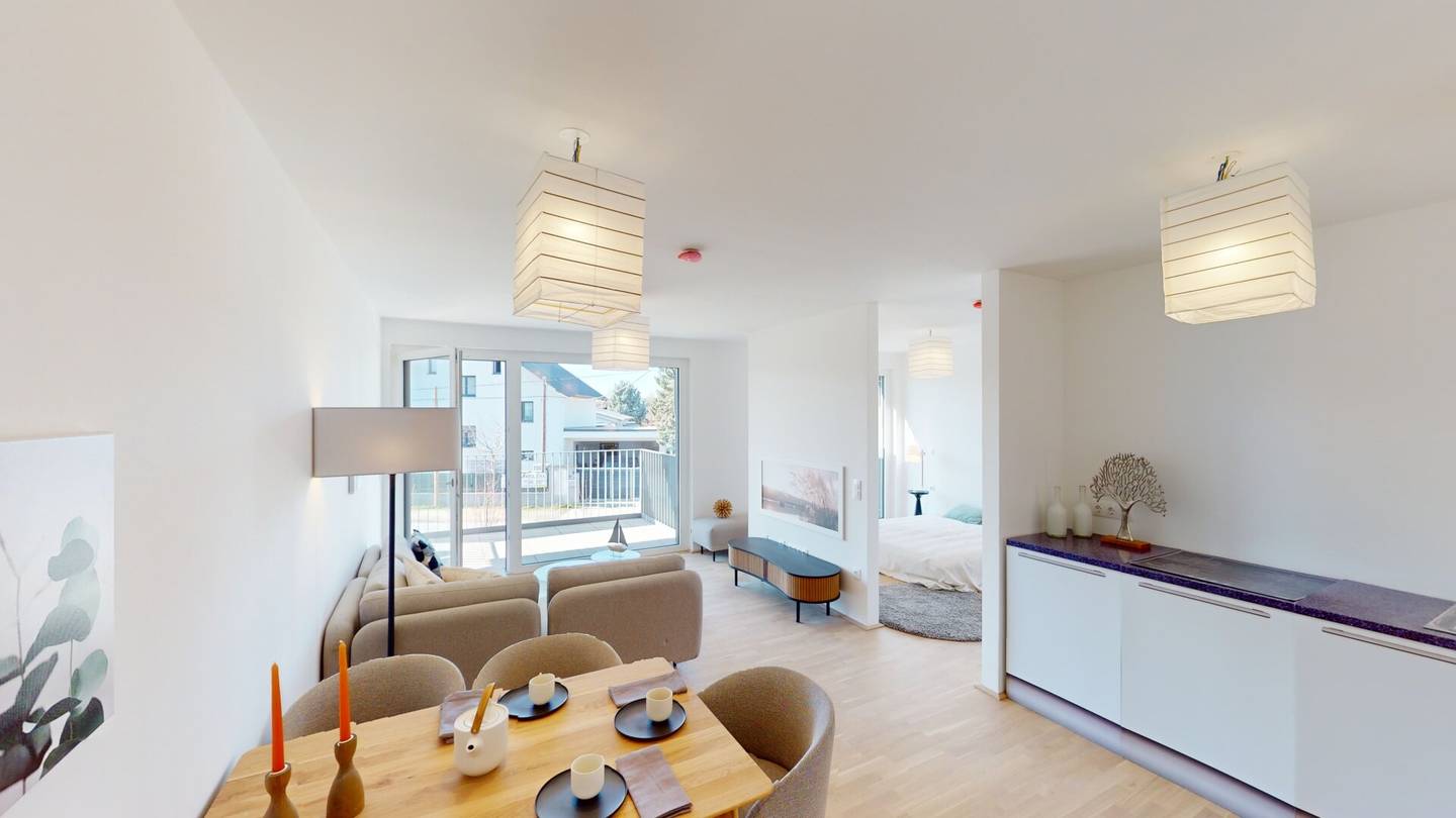 2-room garden apartment