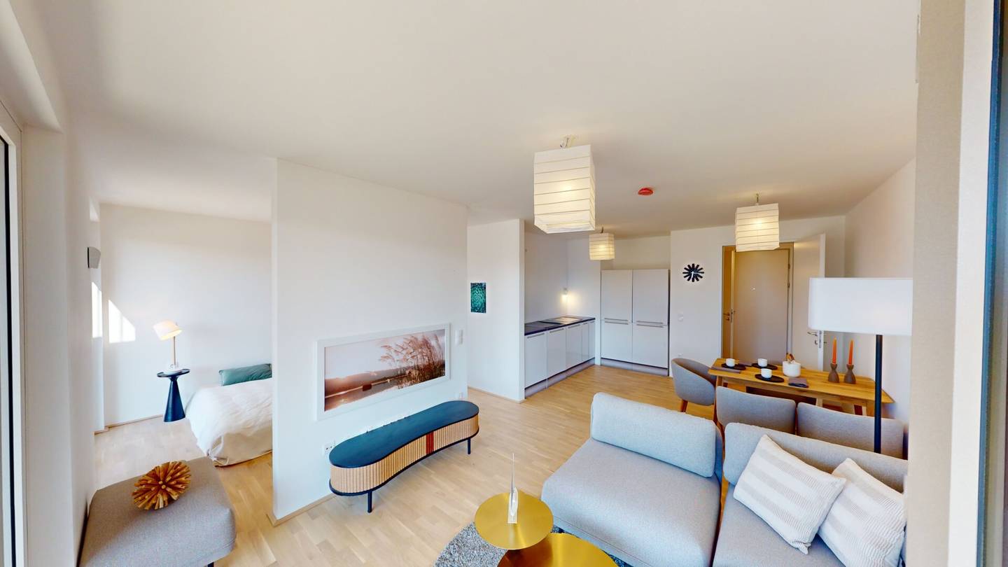 2-room garden apartment
