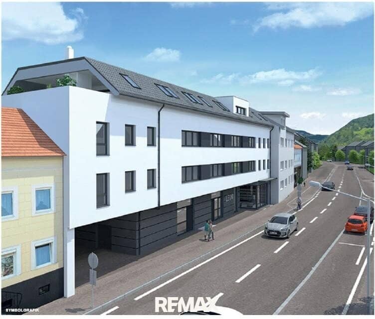 Bright 2 room apartment with large balcony in the Urfahr Leonfeldner Straße