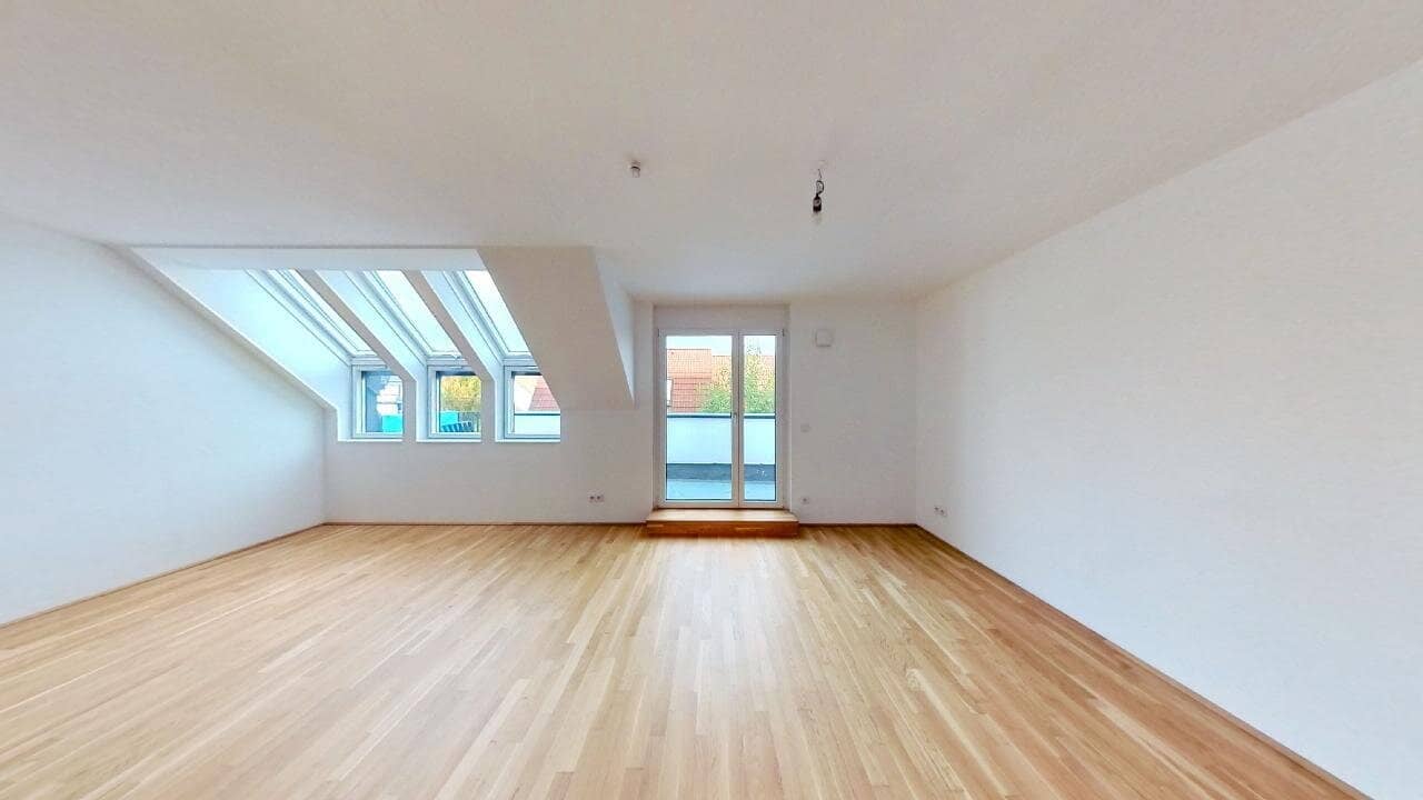 Attic apartment in Stammersdorf // Air conditioning, Terrace, Underground parking