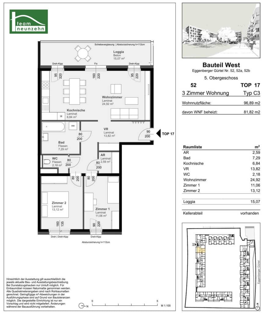 Future-oriented living: Modern cooperative apartment in attractive location