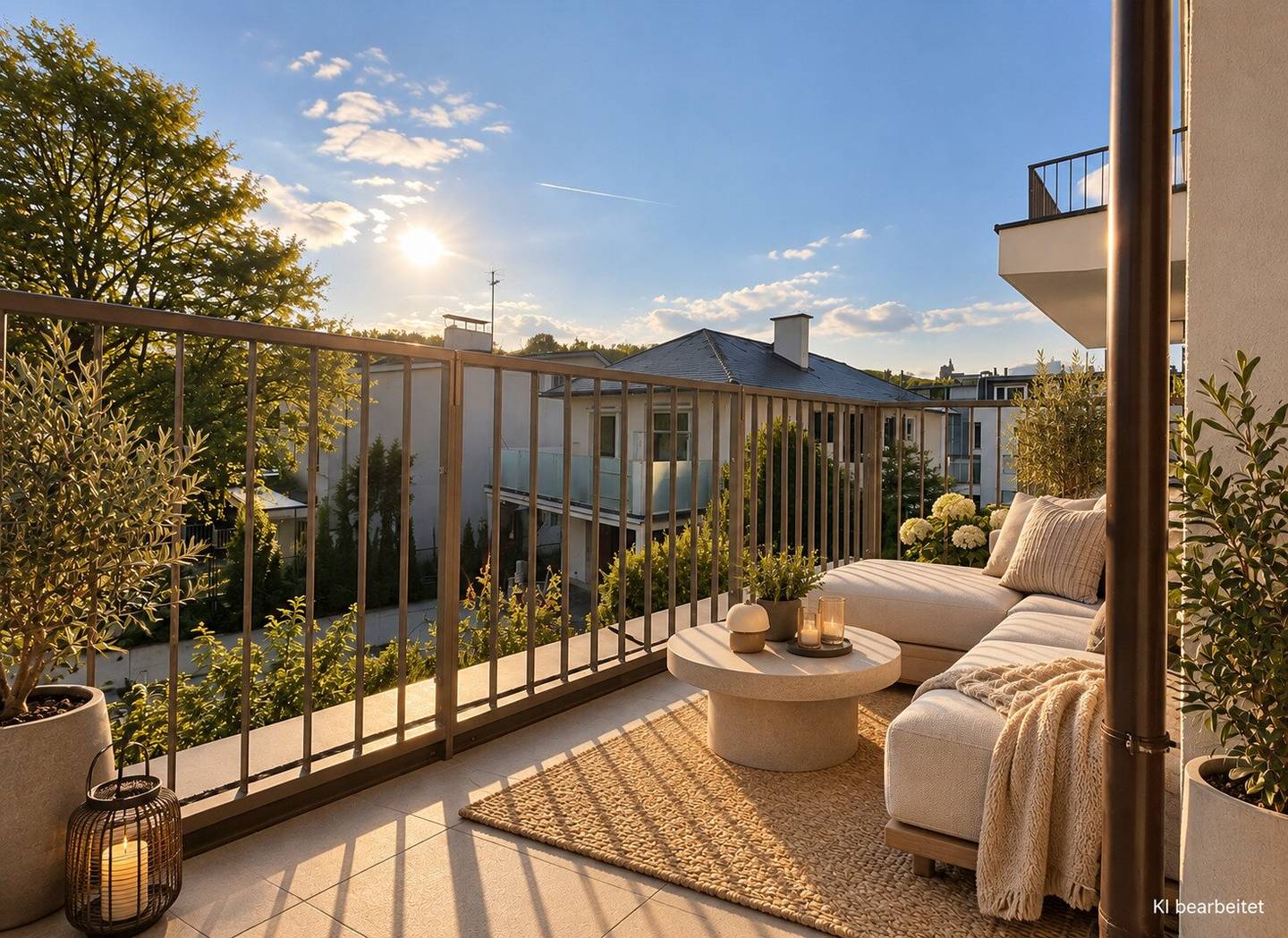 WUNDERSCHÖNE 2-Zimmer MIETWOHNUNG - ca. 45 m² GWNFL - ERSTBEZUG - ca. 6 m² Balkon mit Fernblick