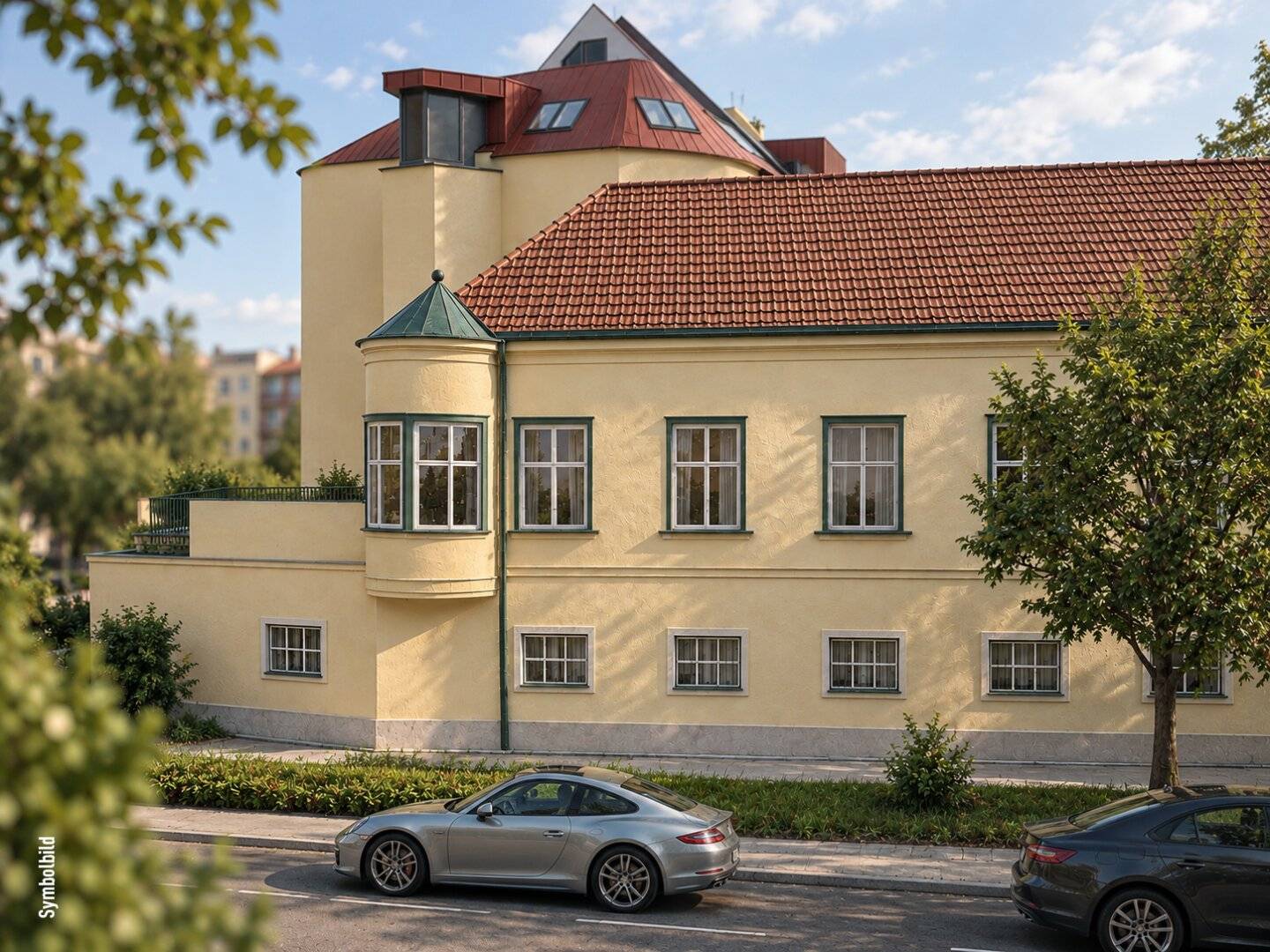 Altbau-Juwel trifft moderne Arbeitswelt! Inspirierende Gewerbefläche | vielseitig nutzbar: Büro, Studio, Atelier | Garten &amp; Terrasse | im BRAUHAUS Ensemble by FLAIR