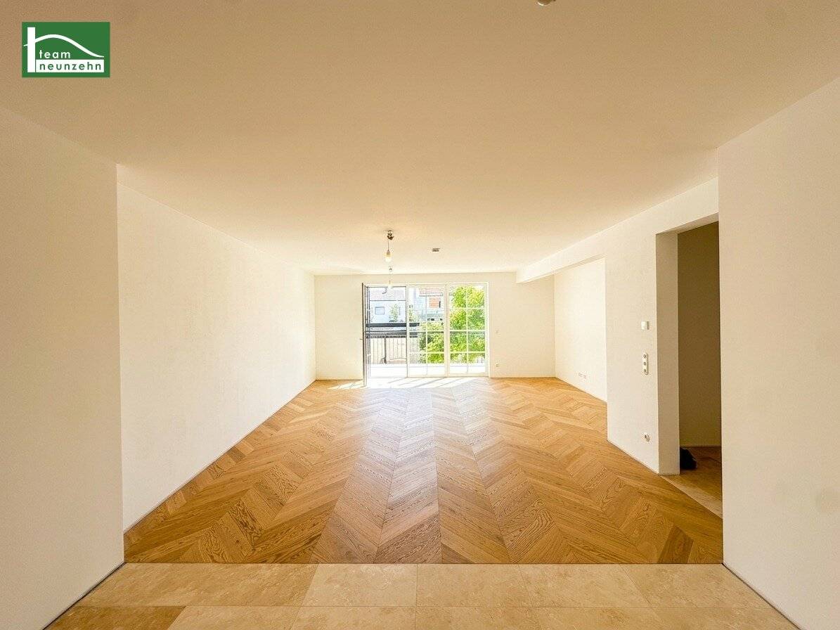 Hochwertiger Erstbezug direkt an der Donau - Großer Balkon und Schrankraum!