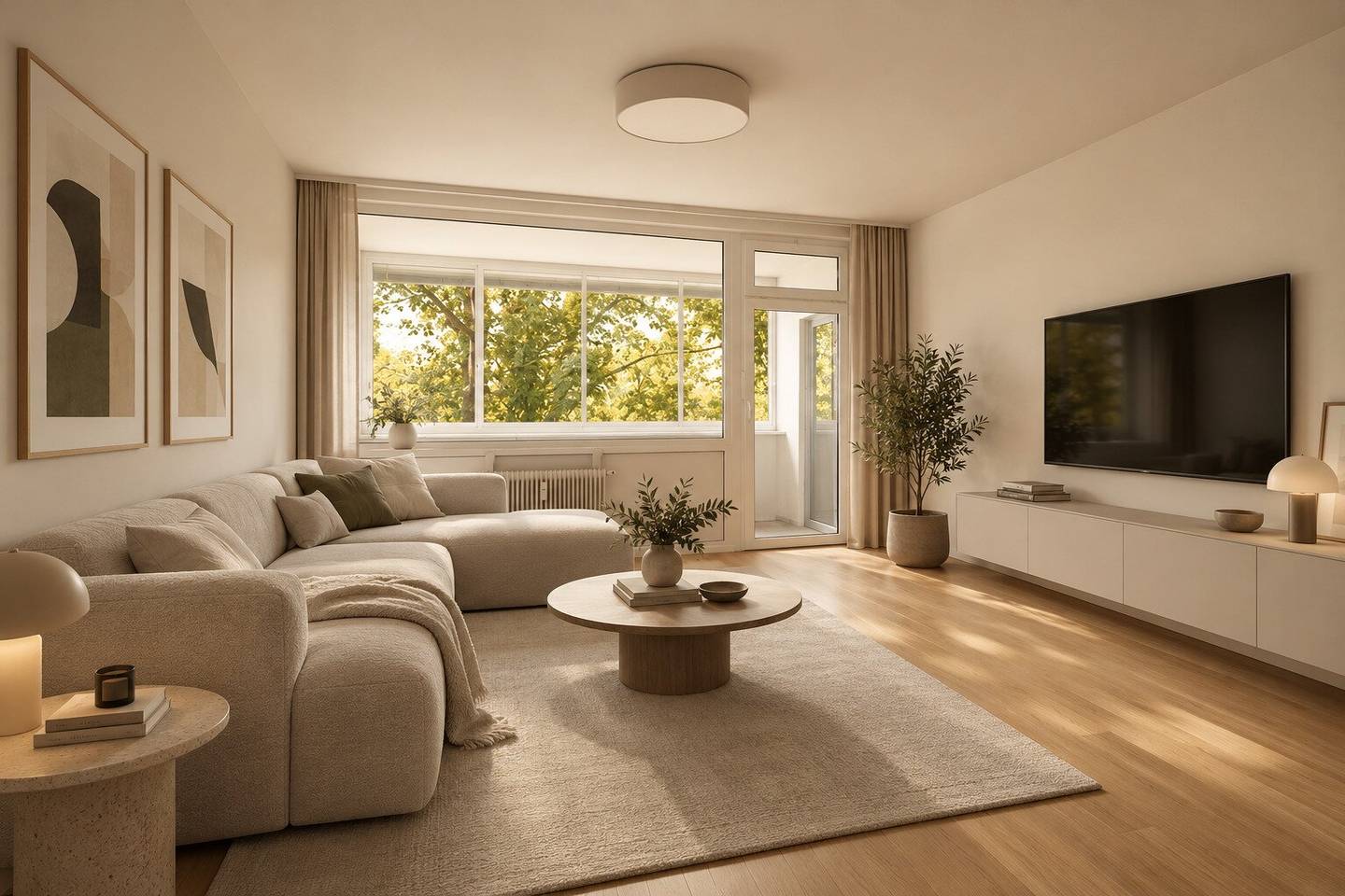Modern 3-room apartment with loggia in Graz, 65m², prime location around €236,000