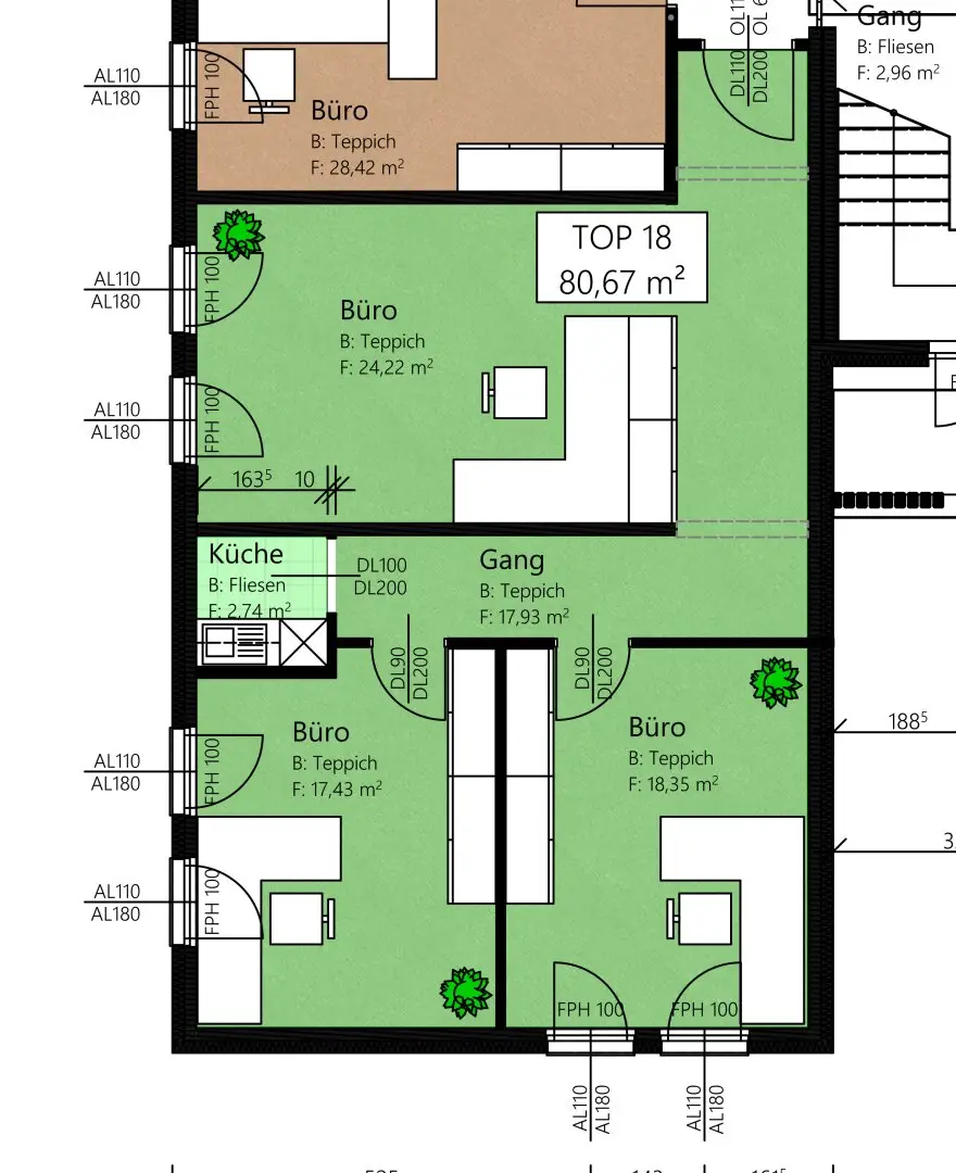 BLACKPOINT - Ihr neues 81m² Büro in Gleisdorf !