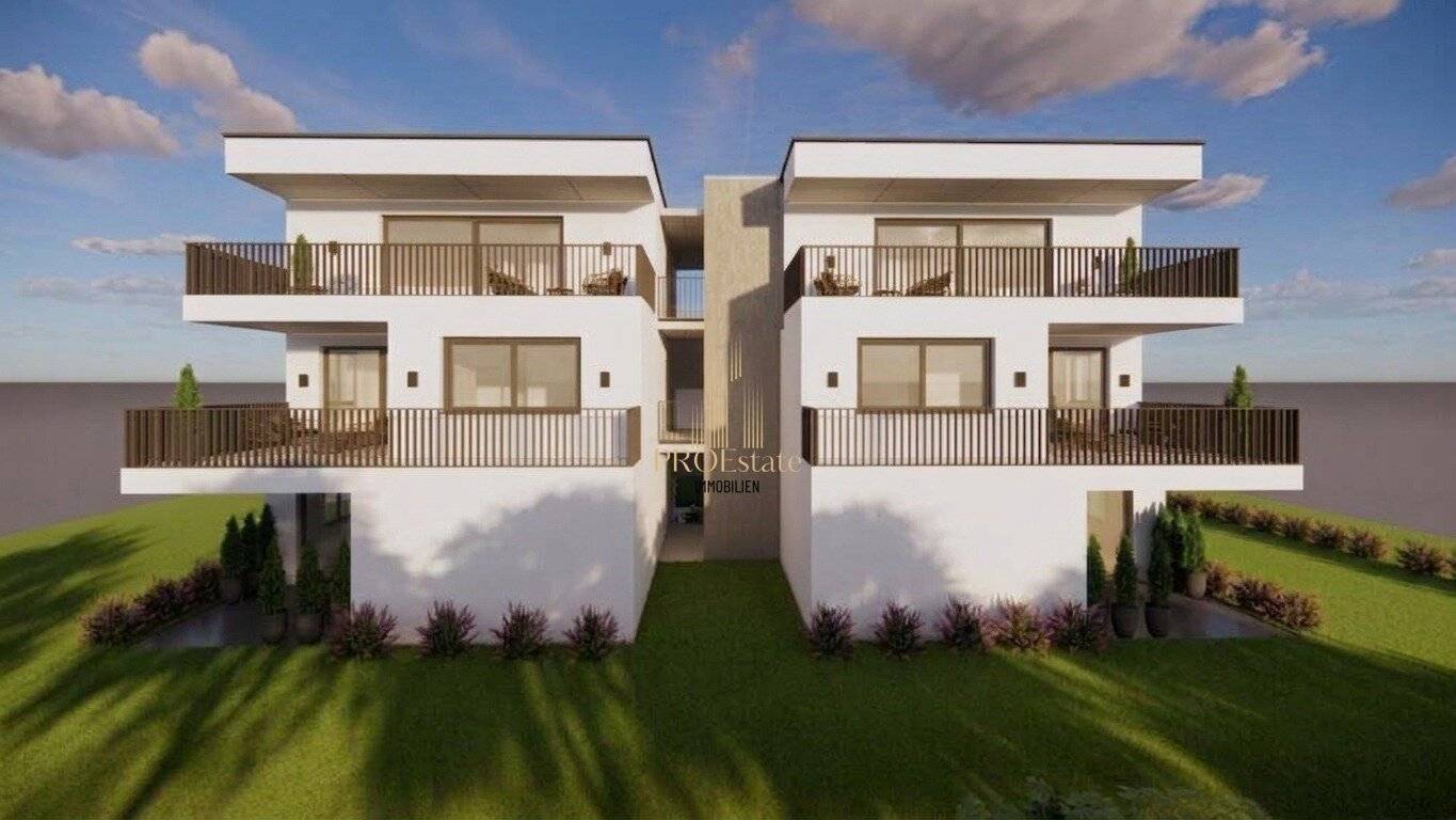Moderne, effiziente Gartenwohnung in absoluter Ruhelage mit Weitsicht 91m², 4-Zi, Terrasse, Garage! Erstbezug in Buchkirchen!