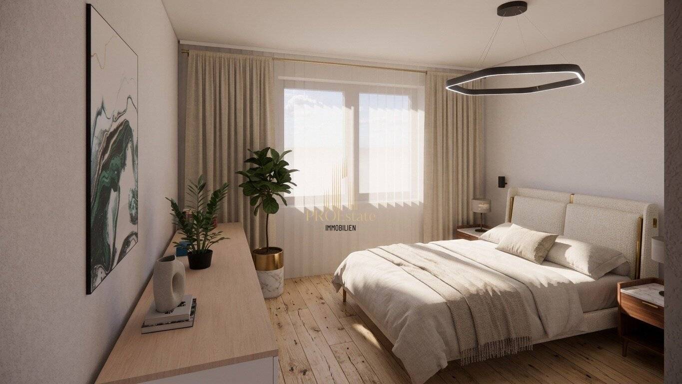 Moderne, effiziente Gartenwohnung in absoluter Ruhelage mit Weitsicht 91m², 4-Zi, Terrasse, Garage! Erstbezug in Buchkirchen!