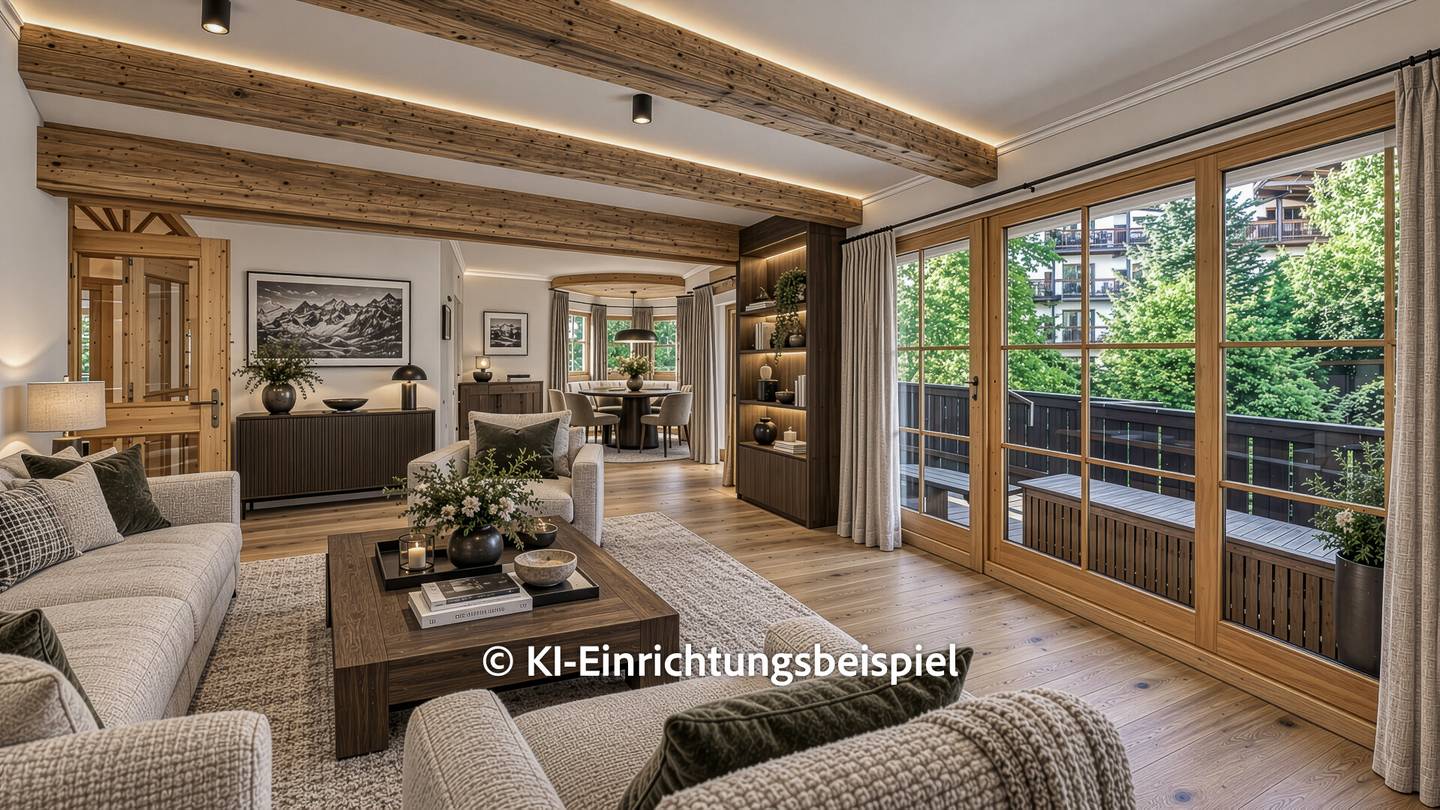 Wohnung als Freizeitwohnsitz in ruhiger Grünlage