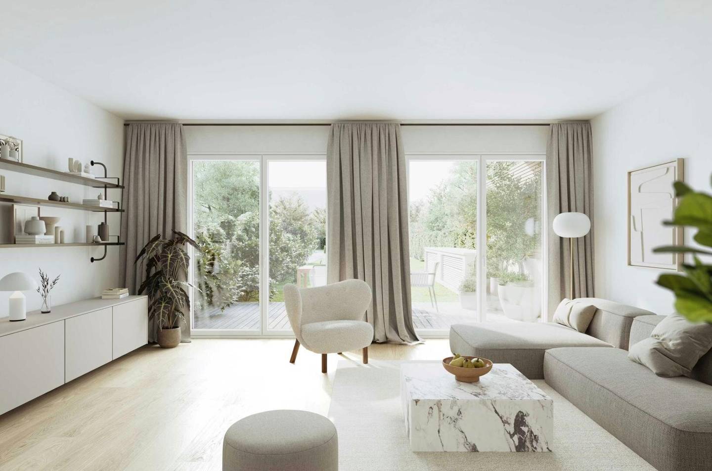 Maisonett-Apartment im Erstbezug mit großzügiger Terrasse und eigenem Garten