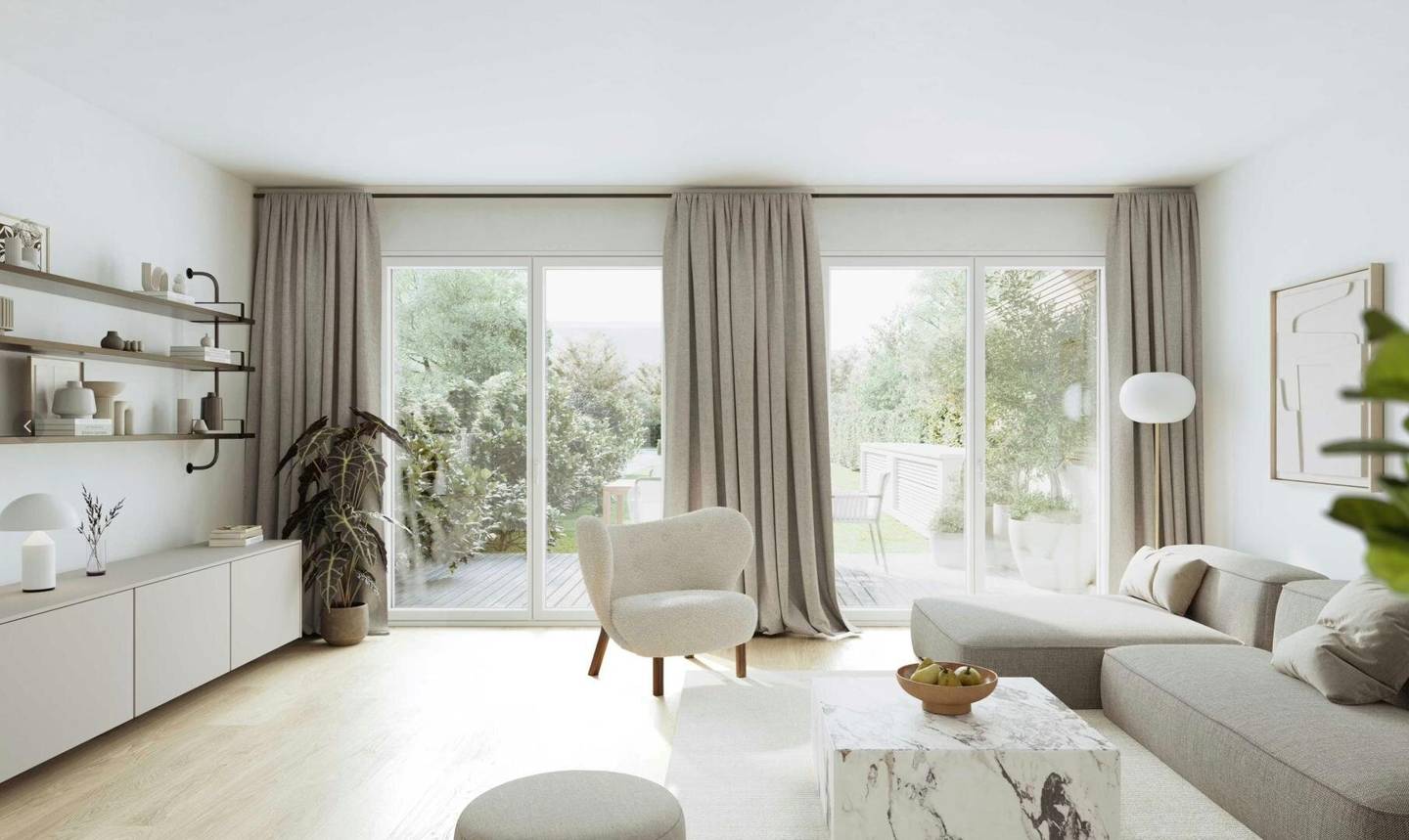 Maisonett-Apartment im Erstbezug mit großzügiger Terrasse und eigenem Garten