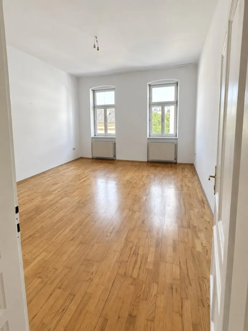 Unbefristete, lichtdurchflutete 3-Zimmer-Altbauwohnung – 96 m², nächst Floridsdorfer Spitz