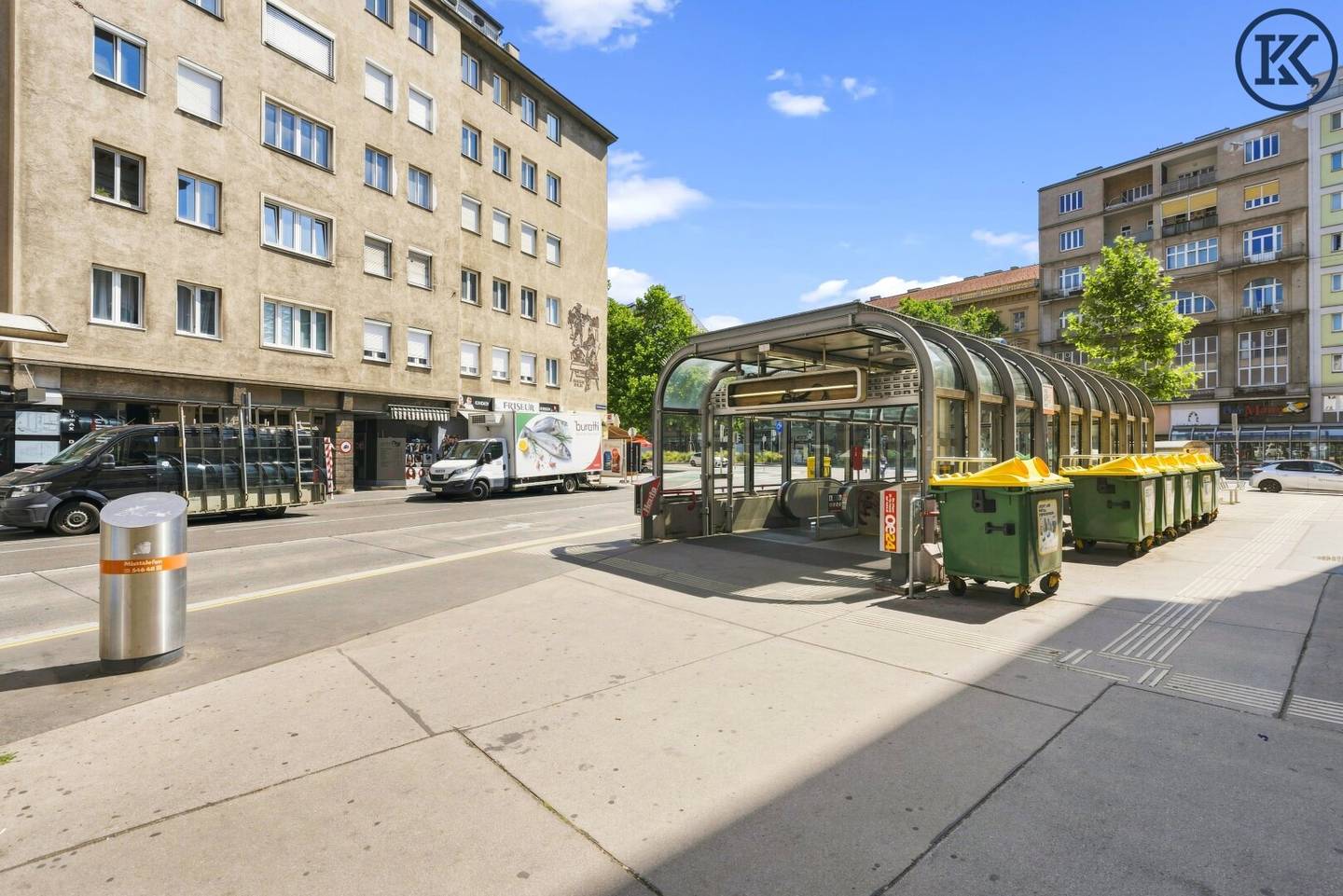U1 Nestroyplatz at the door! Well-kept 2-room apartment near 1st District and Prater