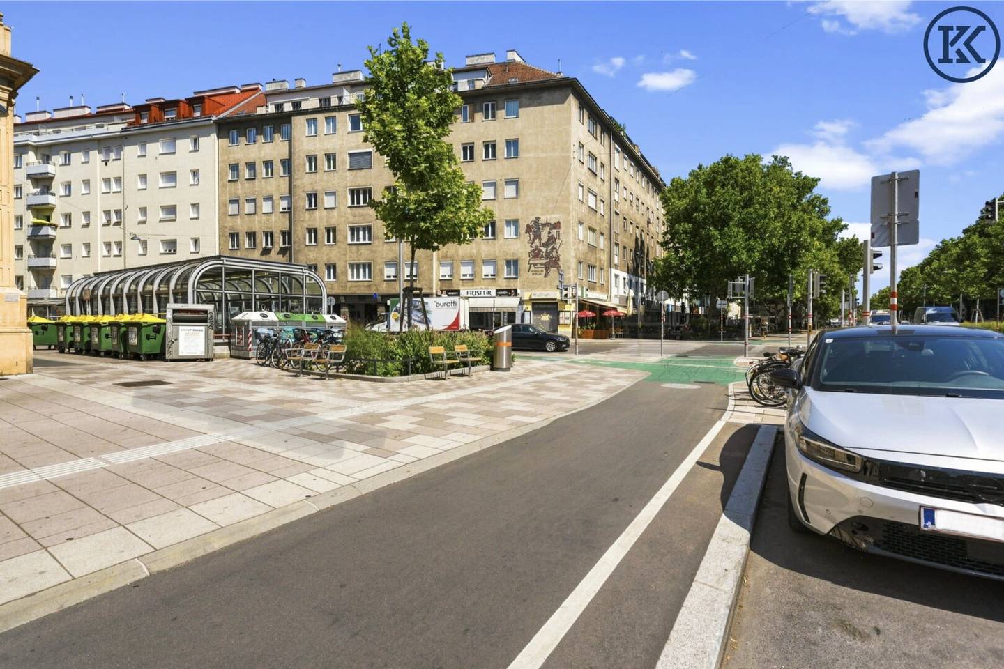 U1 Nestroyplatz at the door! Well-kept 2-room apartment near 1st District and Prater