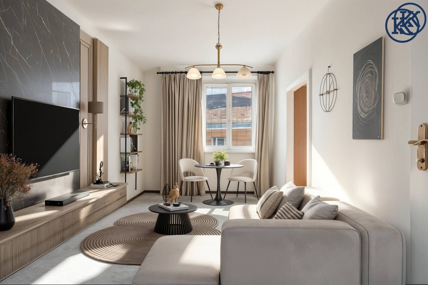 U1 Nestroyplatz at the door! Well-kept 2-room apartment near 1st District and Prater
