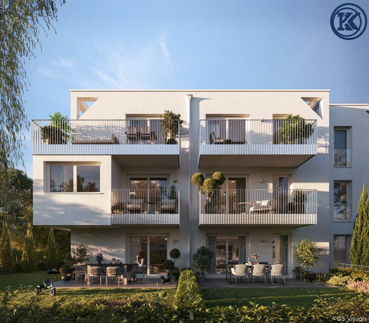 U1-Anbindung &amp; Urbaner Rückzugsort: 49 m² DG-Apartment mit 11 m² Privatterrasse – Sofort beziehbar!
