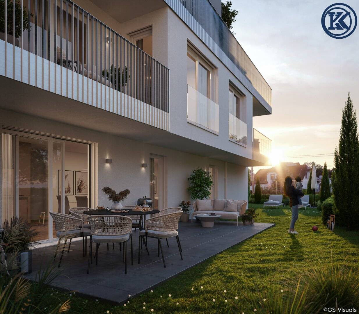 U1-Anbindung &amp; Urbaner Rückzugsort: 49 m² DG-Apartment mit 11 m² Privatterrasse – Sofort beziehbar!