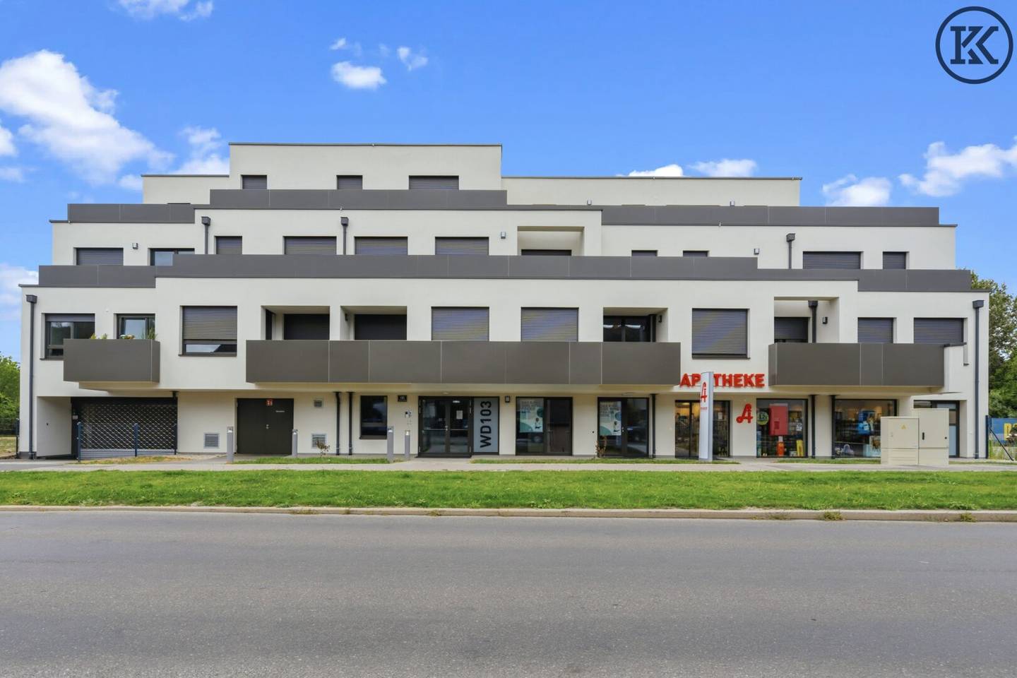 New-build apartment in the green – modern 2-room apartment with terrace in the heart of Aspern