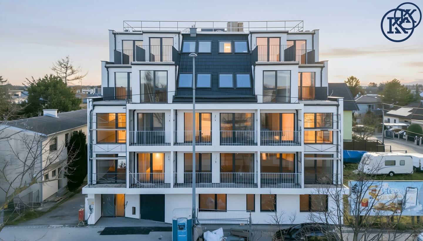 Helle 3-Zimmer-Neubauwohnung mit 9 m² Sonnenbalkon in gefragter Eßlinger Lage