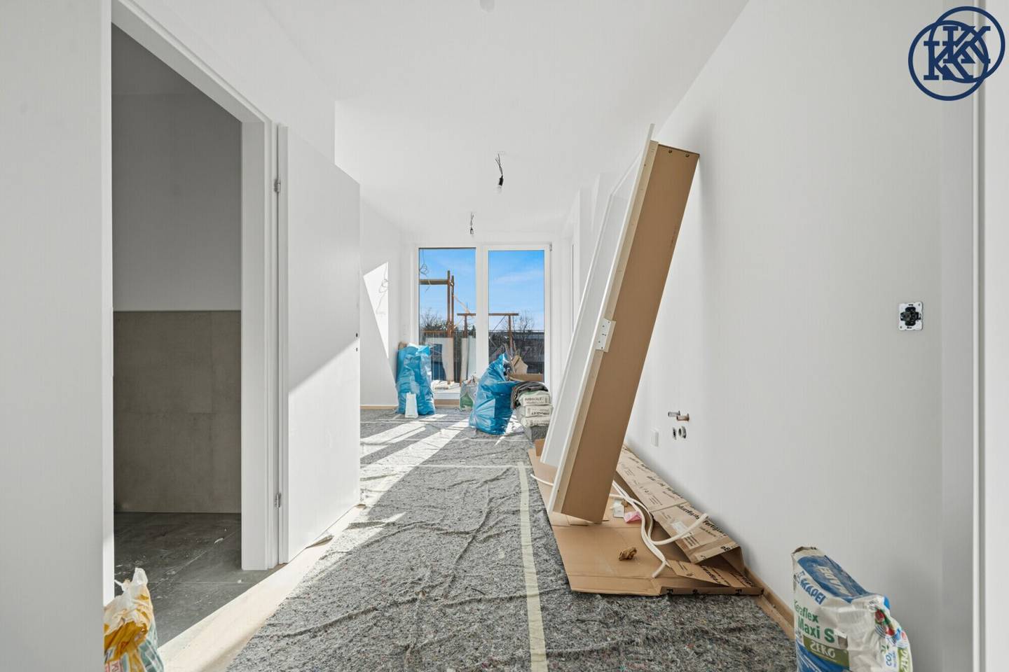 Helle 3-Zimmer-Neubauwohnung mit 9 m² Sonnenbalkon in gefragter Eßlinger Lage