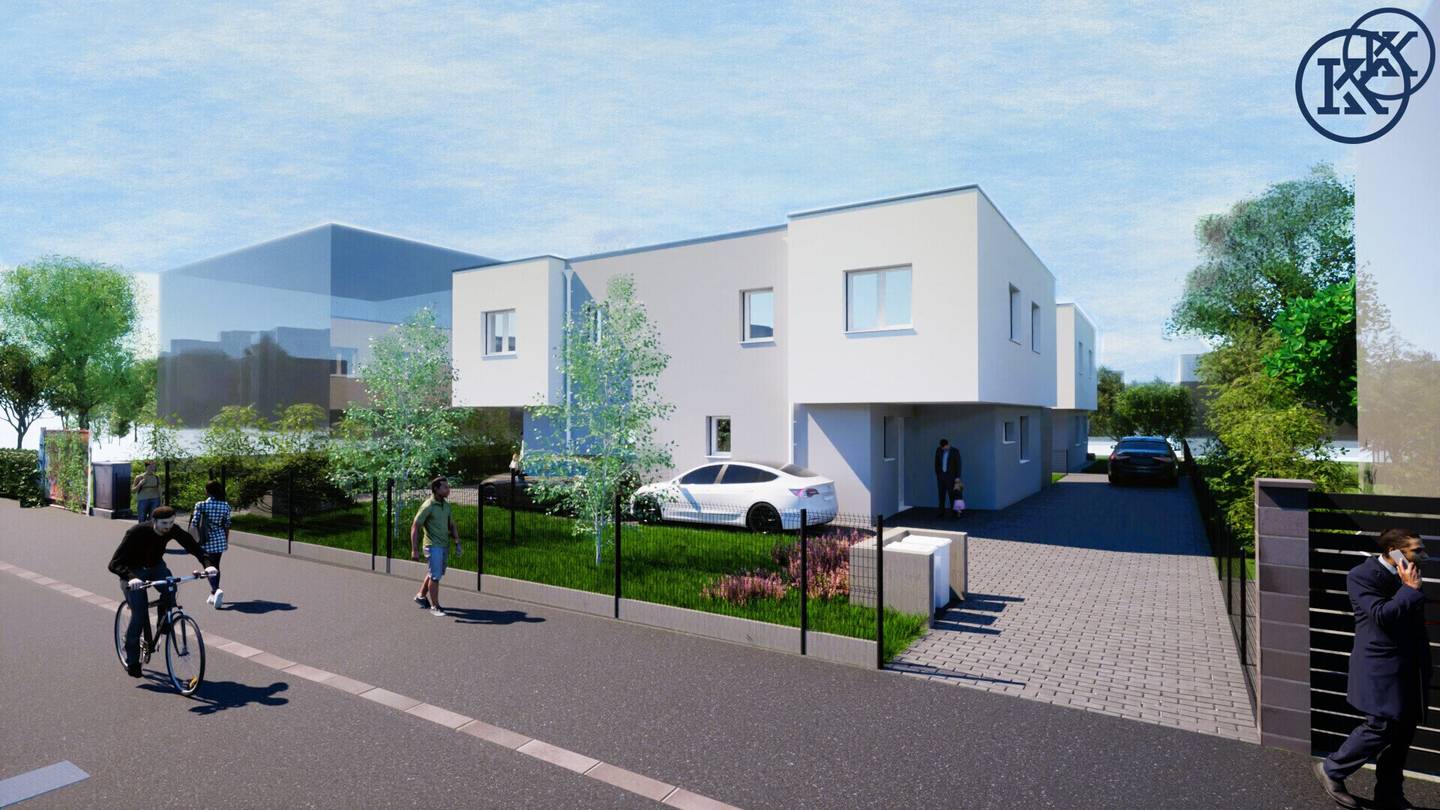 Last opportunity: Your dream house in Kagran, solid brick, modern and with private garden