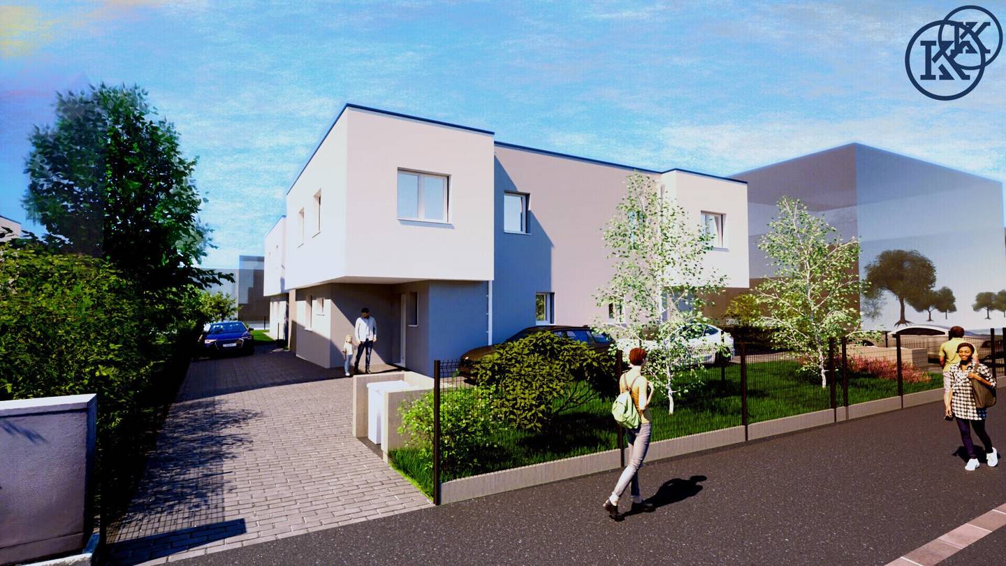 Last opportunity: Your dream house in Kagran, solid brick, modern and with private garden