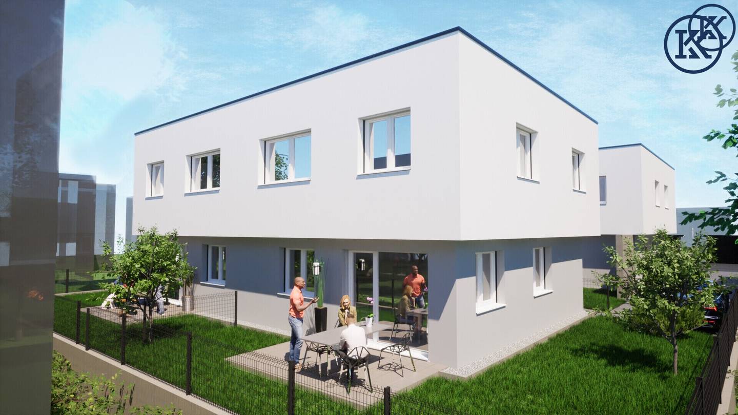Last opportunity: Your dream house in Kagran, solid brick, modern and with private garden