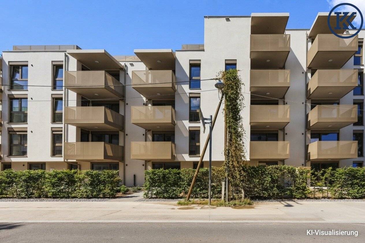 Alte Donau &amp; Donauzentrum ums Eck: Provisionsfreie 2-Zimmer-Wohnung mit Balkon