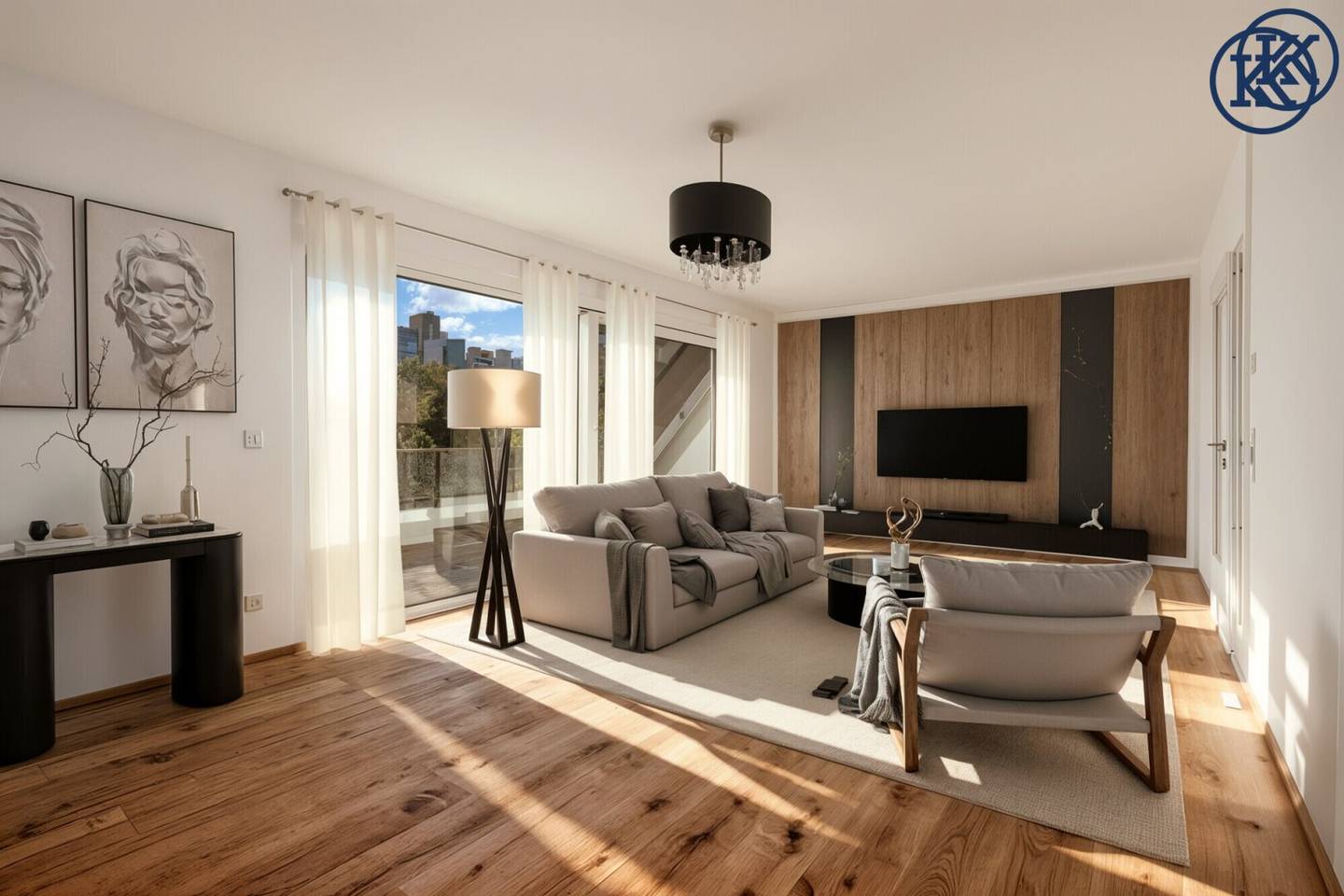 Act fast near UNO and Alte Donau: Top-floor terrace dream now temporarily at a special price