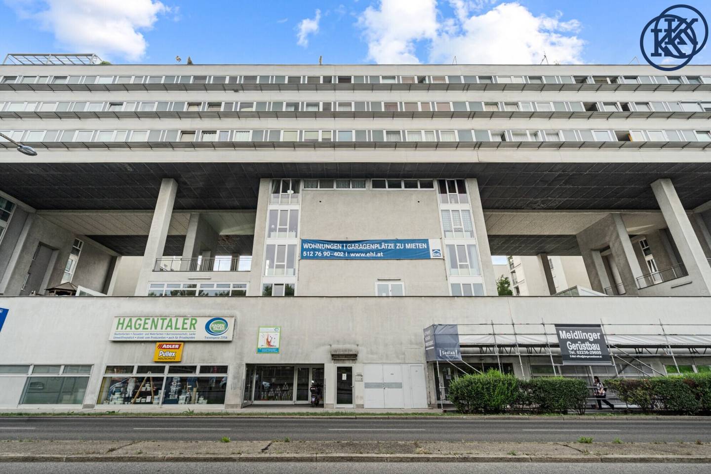 2 Zimmerwohnungen mit großer Terrasse im 8. Stockwerk!