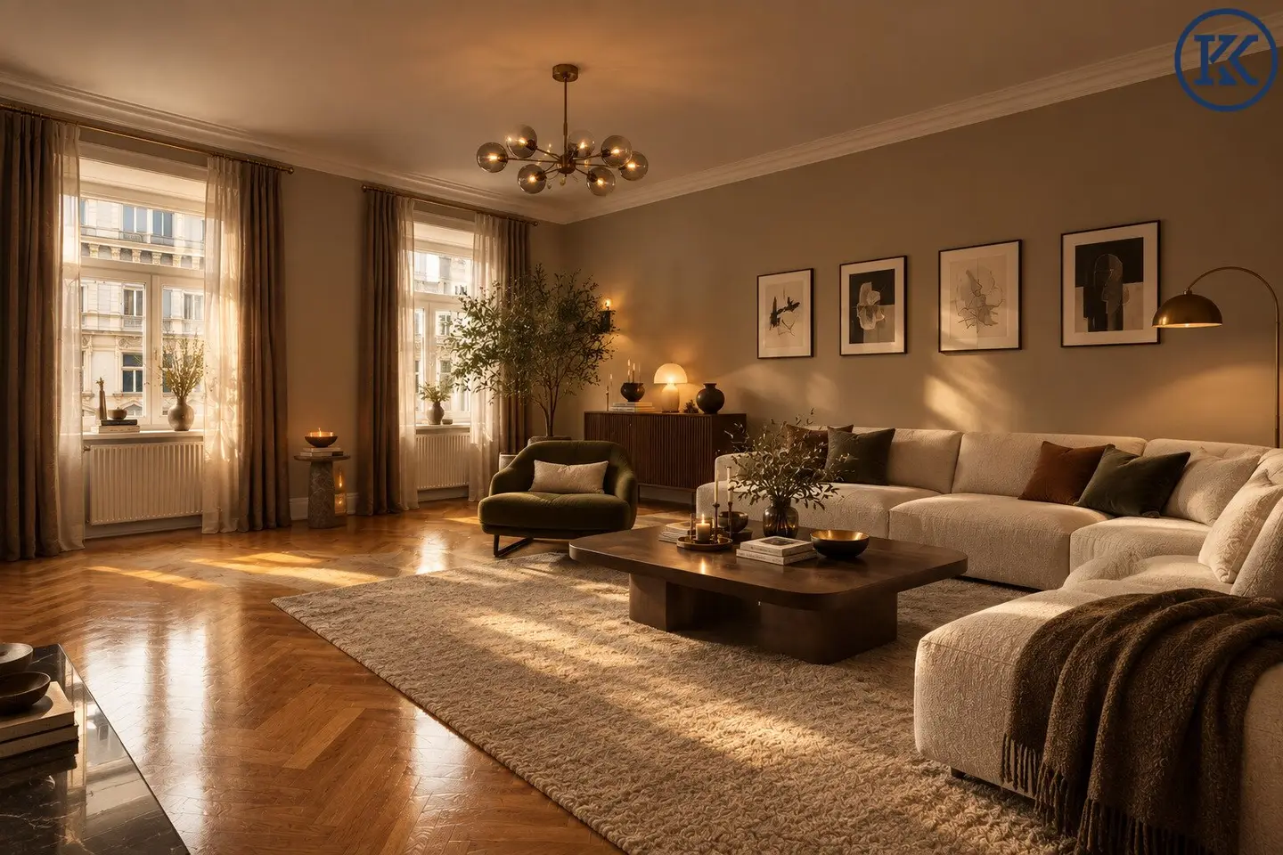 Elegante Altbauwohnung mit Geschichte im Herzen des 8. Bezirks