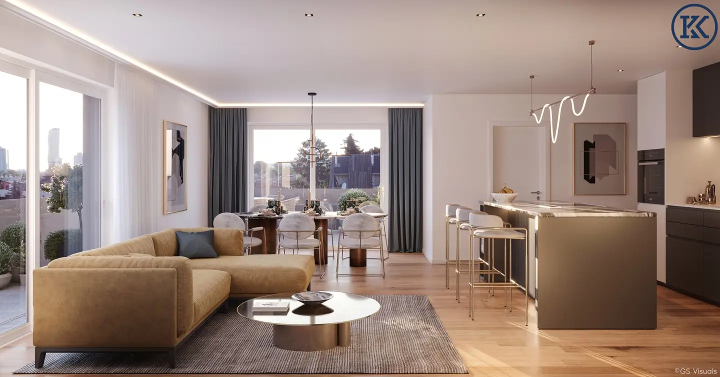 Rooftop Living Redefined – 40 m² of Private Terrace Above Vienna