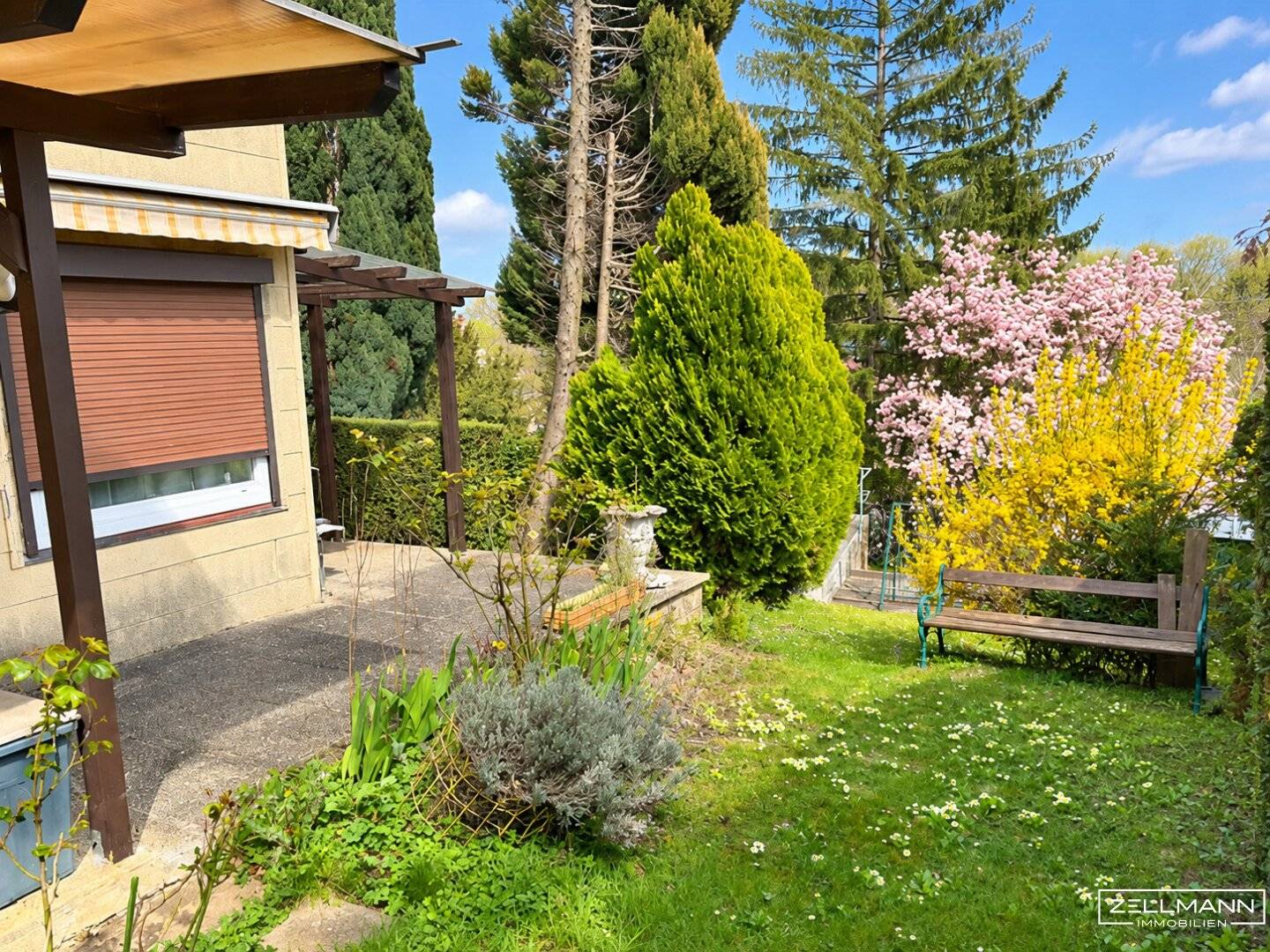 RARITÄT MIT POTENZIAL – Eingewachsenes Grundstück mit Altbestand und Pool | ZELLMANN IMMOBILIEN