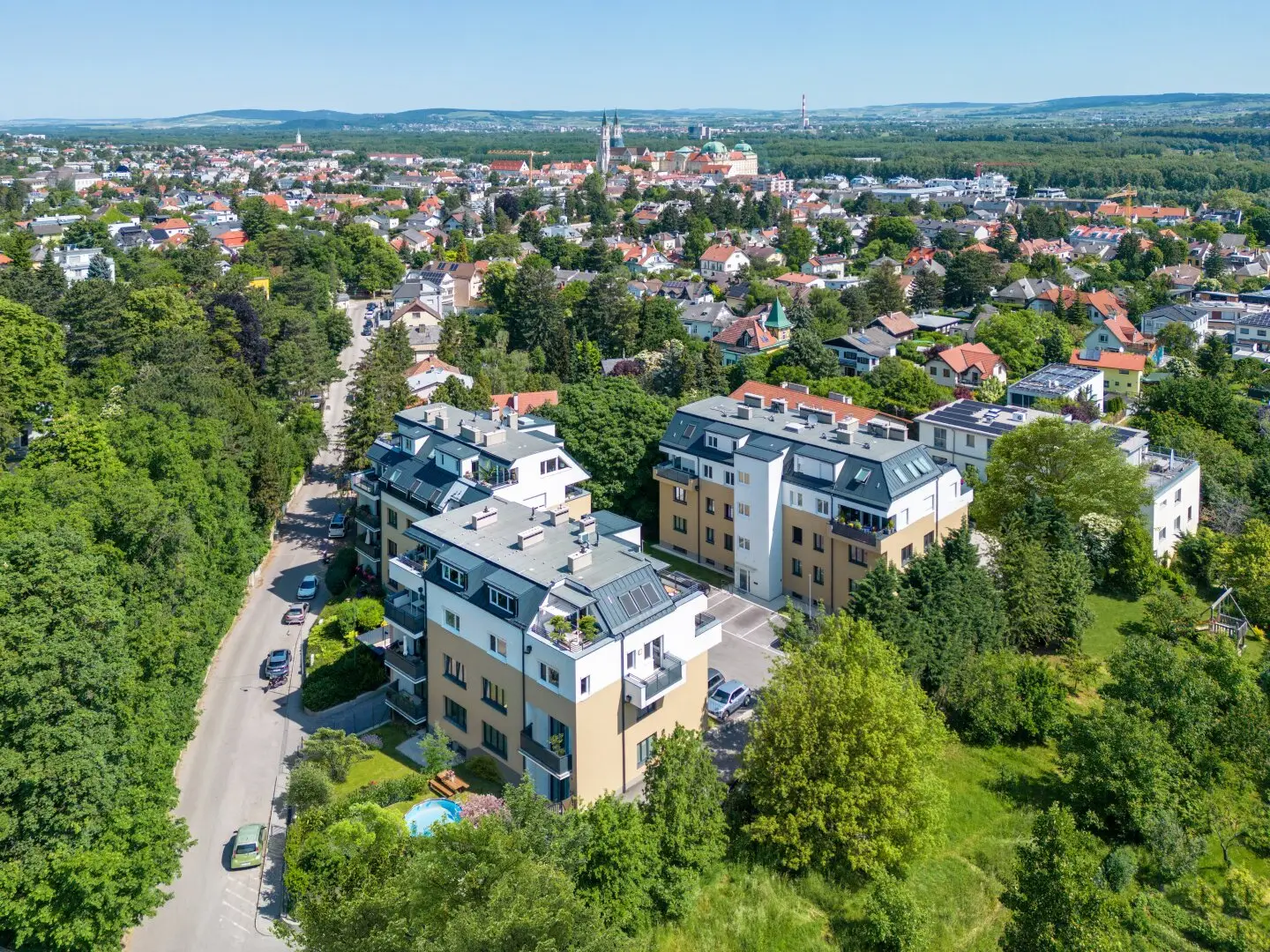 Exclusive living at the foot of the Buchberg - Living that inspires.